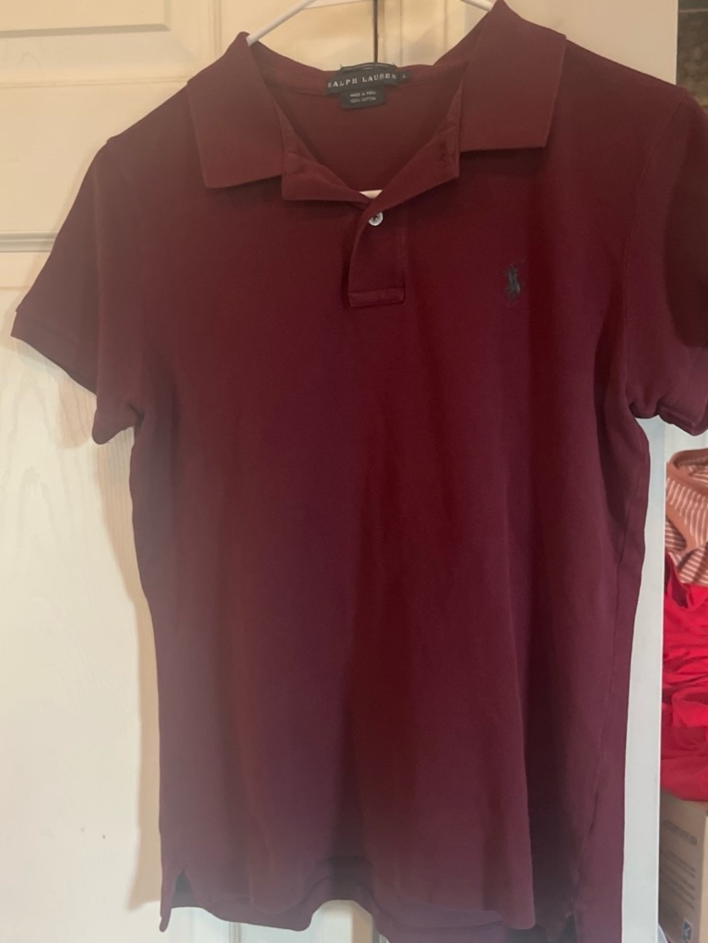 Ralph Lauren Men’s Wine Polo Shirt